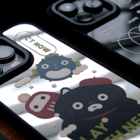 PLAY WITH NEKO iPhone Case