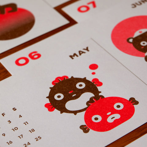 2024 - BE A BRAVE CHILD • NEW & HOPE Desk Calendar