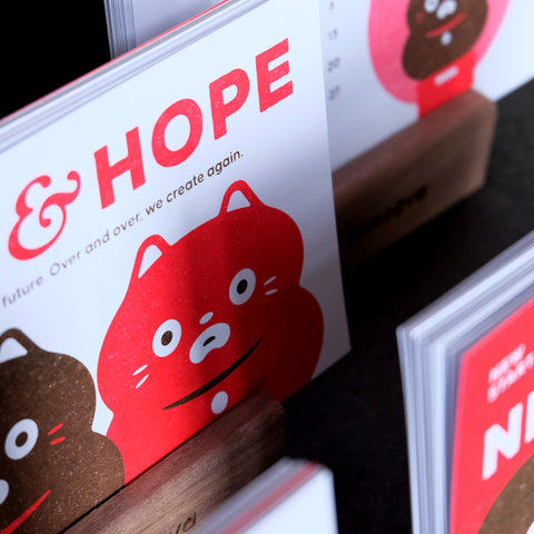 2024 - BE A BRAVE CHILD • NEW & HOPE Desk Calendar