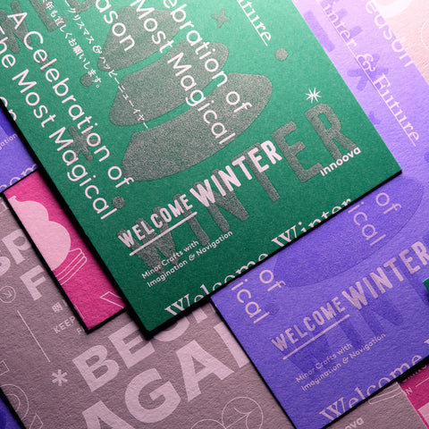 WINTER & FUTURE Postcard Set 2