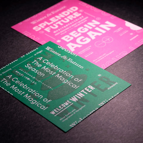WINTER & FUTURE Postcard Set 2