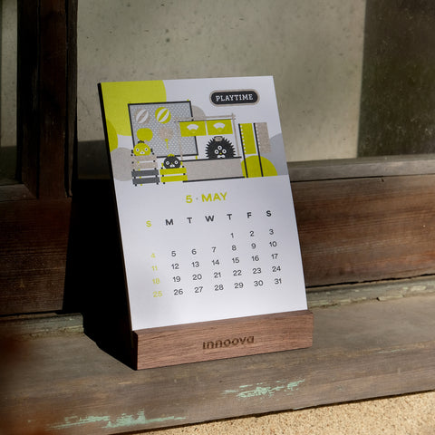 2025 - BE A BRAVE CHILD • CHASING DREAMS Desk Calendar