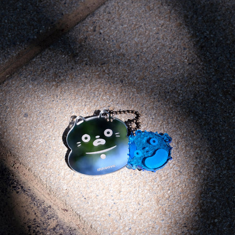 NEKO WITH BROS Keychain Set 1