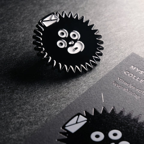 Uni in The Dark Black Brooch
