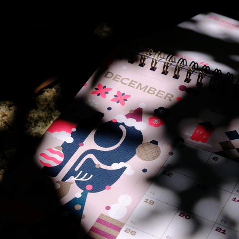 2027・LIVE (WITH) NUMBERS・DESK CALENDAR