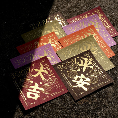 100% PEACE AND FORTUNE Set - Set of 10