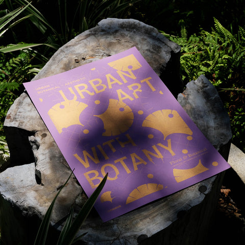URBAN BOTANICALS - RISOGRAPH PRINTS・PURPLE VERSION
