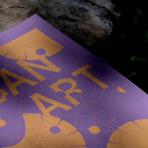 URBAN BOTANICALS - RISOGRAPH PRINTS・PURPLE VERSION