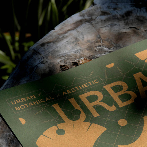 URBAN BOTANICALS - RISOGRAPH PRINTS・GREEN VERSION