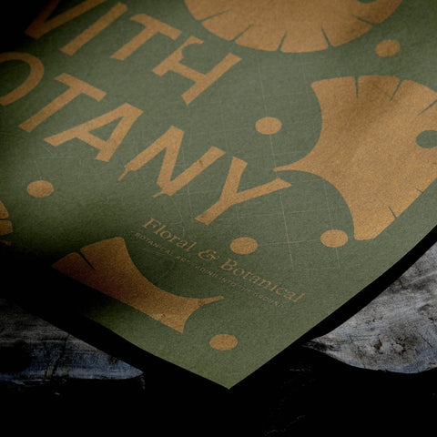 URBAN BOTANICALS - RISOGRAPH PRINTS・GREEN VERSION