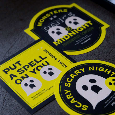 HORROR TWINS Sticker Naughty Version Set — Set of 3