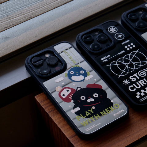 PLAY WITH NEKO iPhone Case
