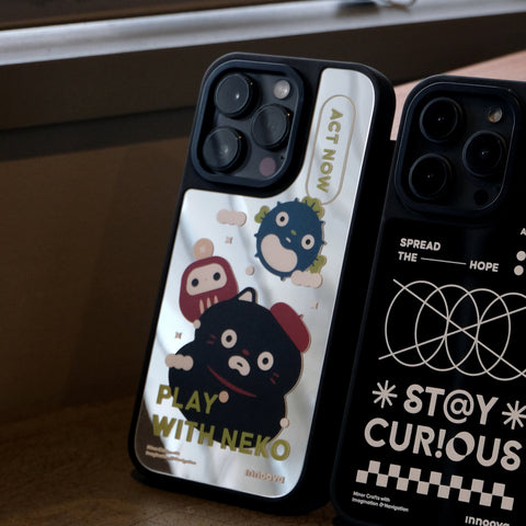 PLAY WITH NEKO iPhone Case