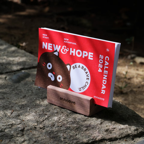 2024 - BE A BRAVE CHILD • NEW & HOPE Desk Calendar