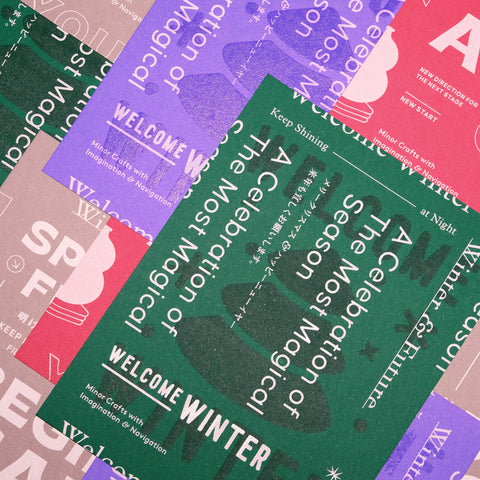 Winter & Future Postcard Set 2