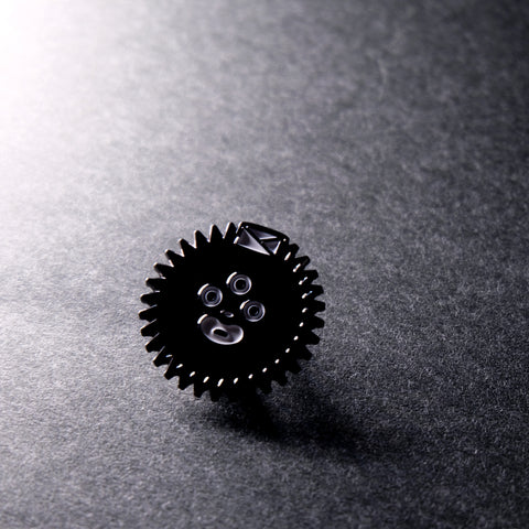 Uni in The Dark Black Brooch