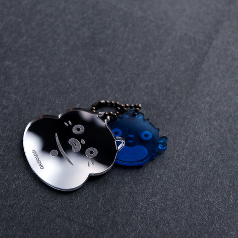 NEKO WITH BROS Keychain Set 1