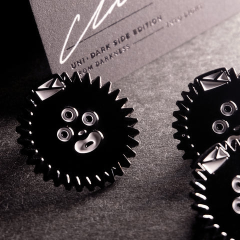 Uni in The Dark Black Brooch